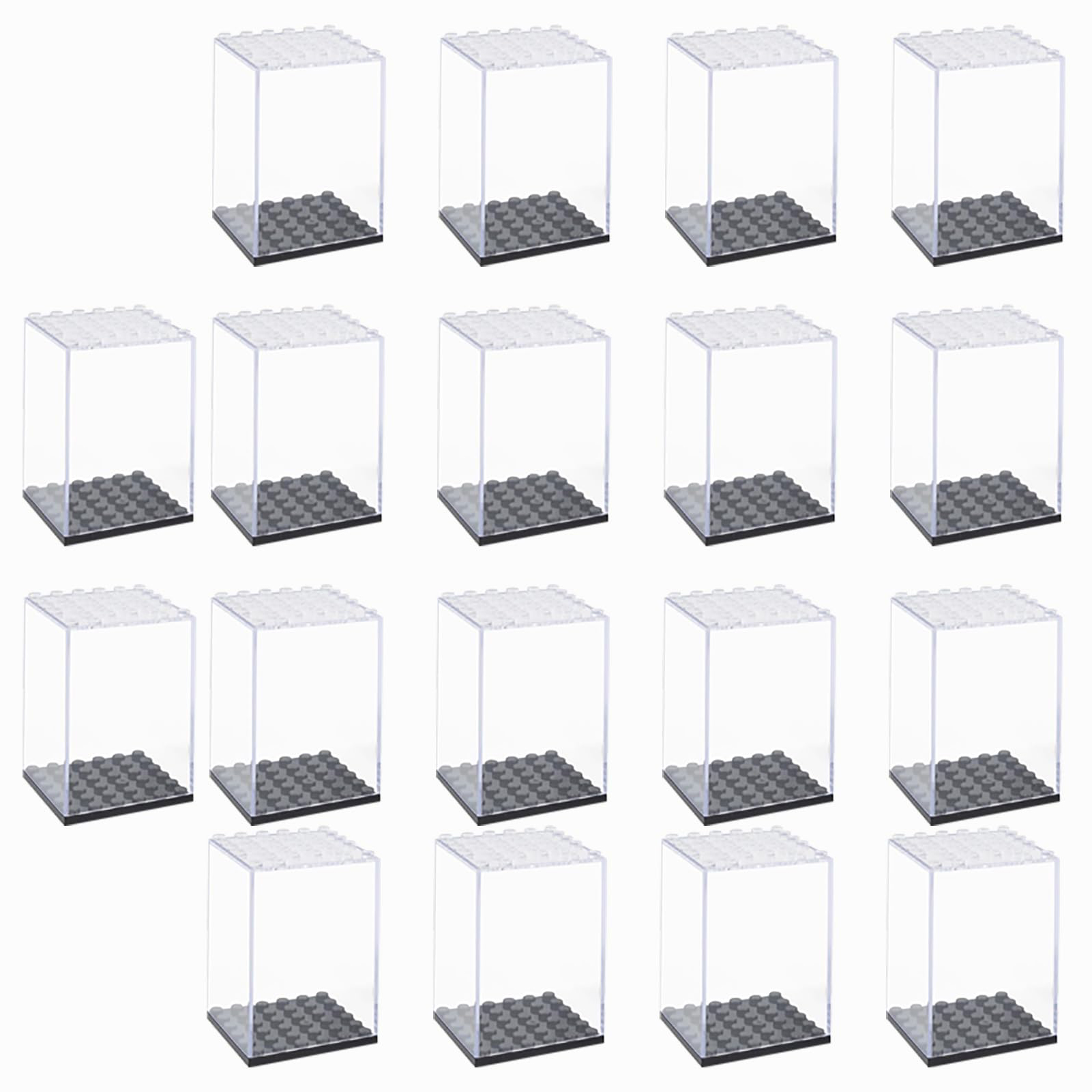 Acrylic Building Block Display - Action Figure Stand recension och pris
