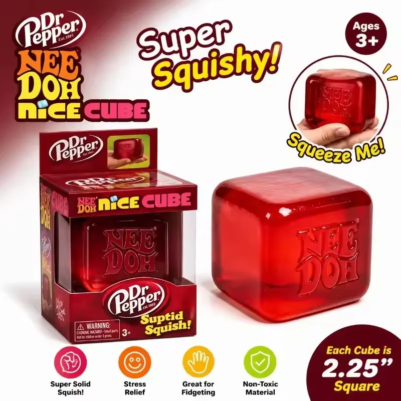 Dr Pepper X NeeDoh Nice Cube S - Fidget Cube Original recension och pris
