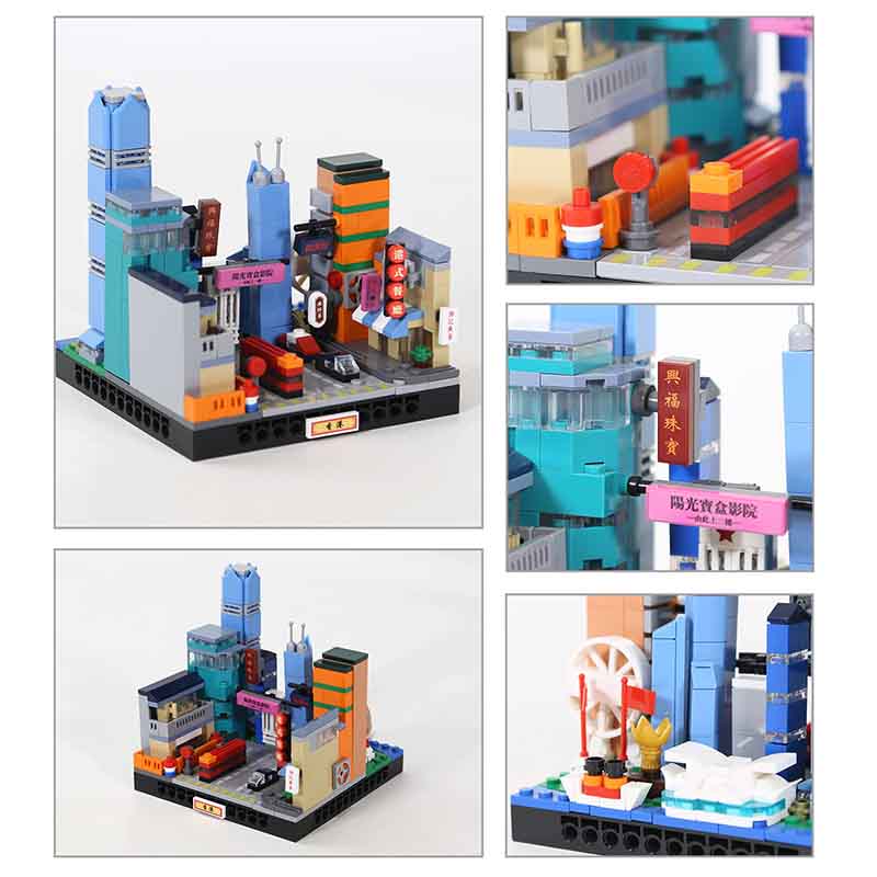 362PCS Hong Kong City Street V - Lego Set Creator recension och pris
