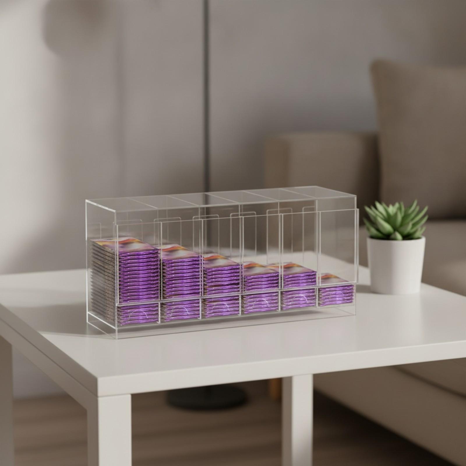 Card Packet Storage Display Ca - Display Case Acrylic recension och pris