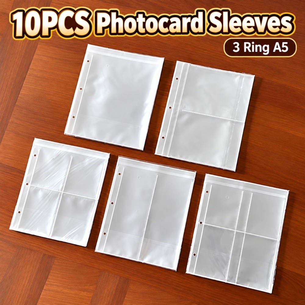 Clear View 3 Ring Card Sleeves - Card Penny Sleeve recension och pris