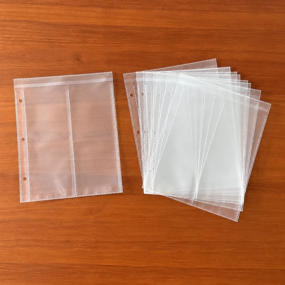 Clear View 3 Ring Card Sleeves - Card Penny Sleeve recension och pris