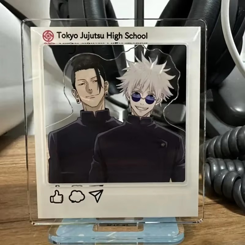 Anime Gojo Satoru Getou Suguru - Figma Stand Set recension och pris