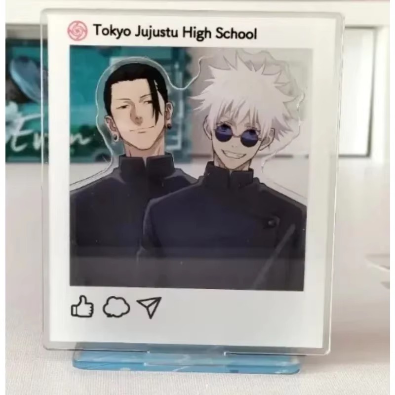 Anime Gojo Satoru Getou Suguru - Figma Stand Set recension och pris