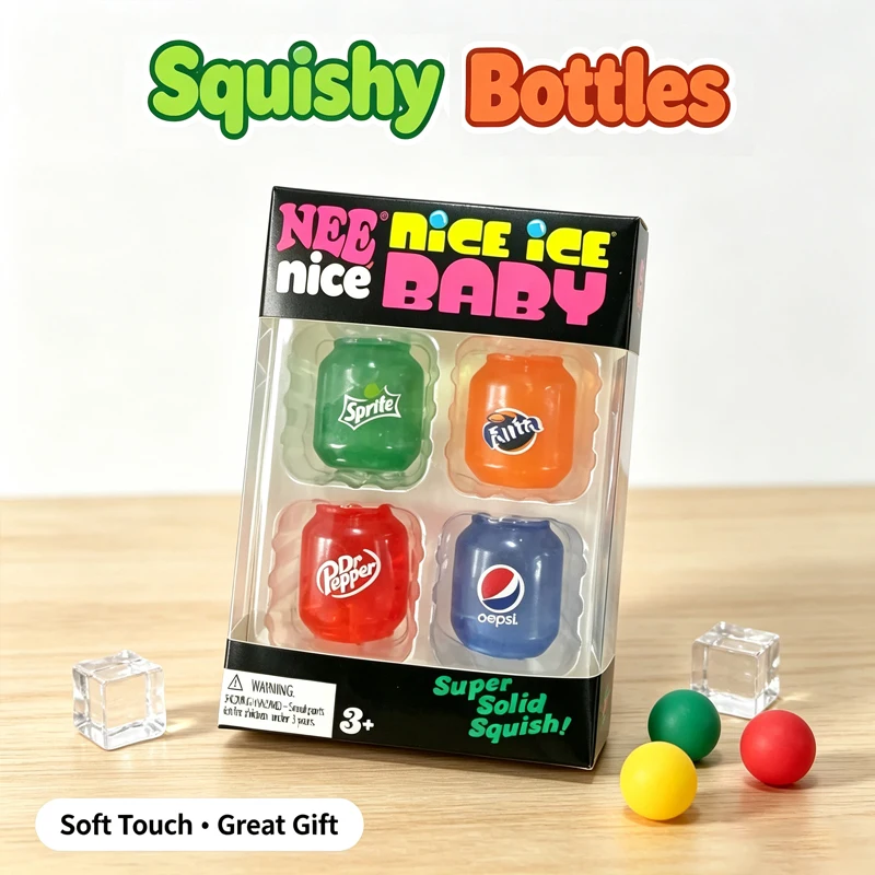 NeeDoh Squeeze Stress Can Mini - Fidget Cube Original recension och pris