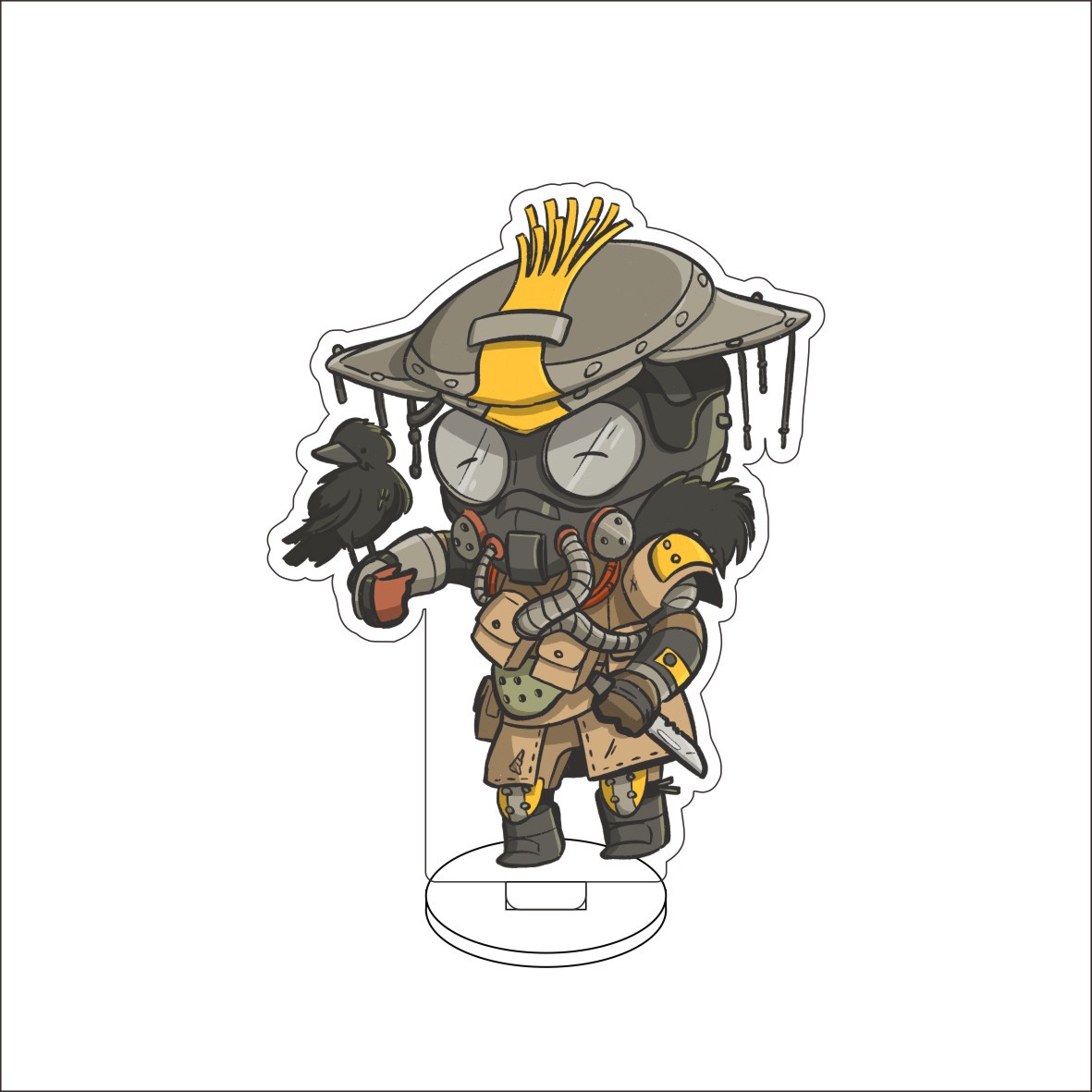 Anime Game Apex Legends Bloodh - Figma Stand Set recension och pris