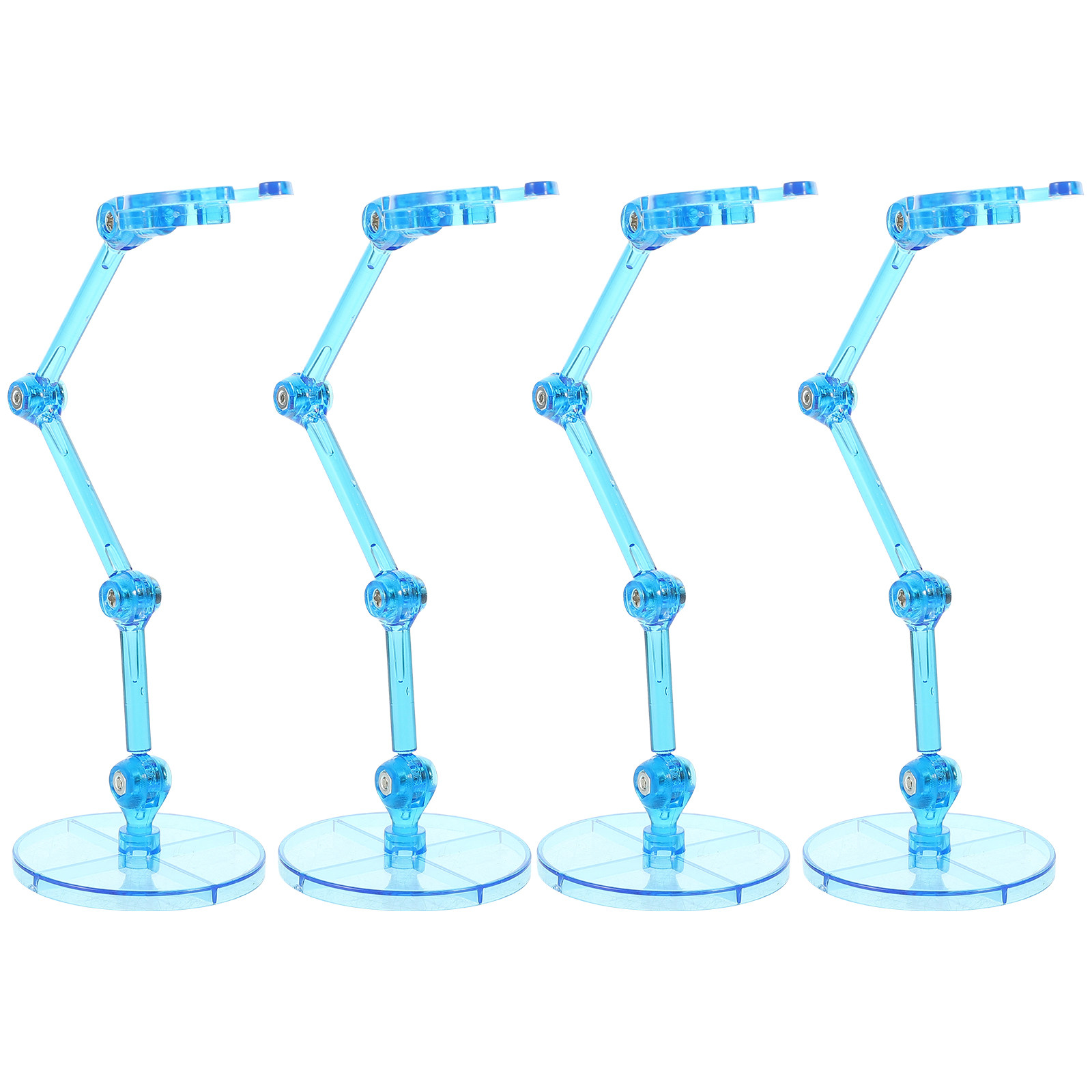 4Pcs Premium Plastic Figure Di - Action Figure Stand recension och pris