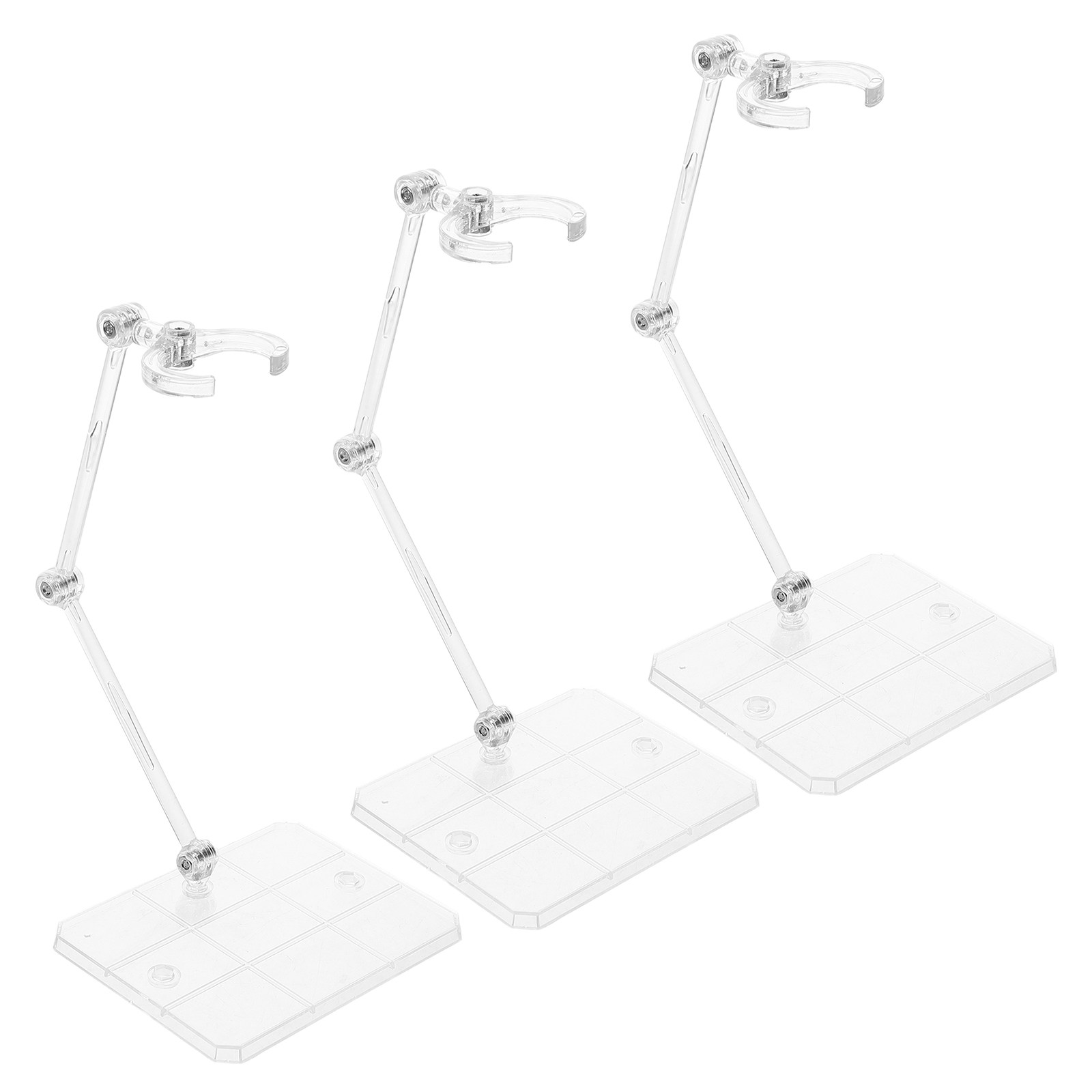 3Pcs Transparent Figure Suppor - Action Figure Stand recension och pris