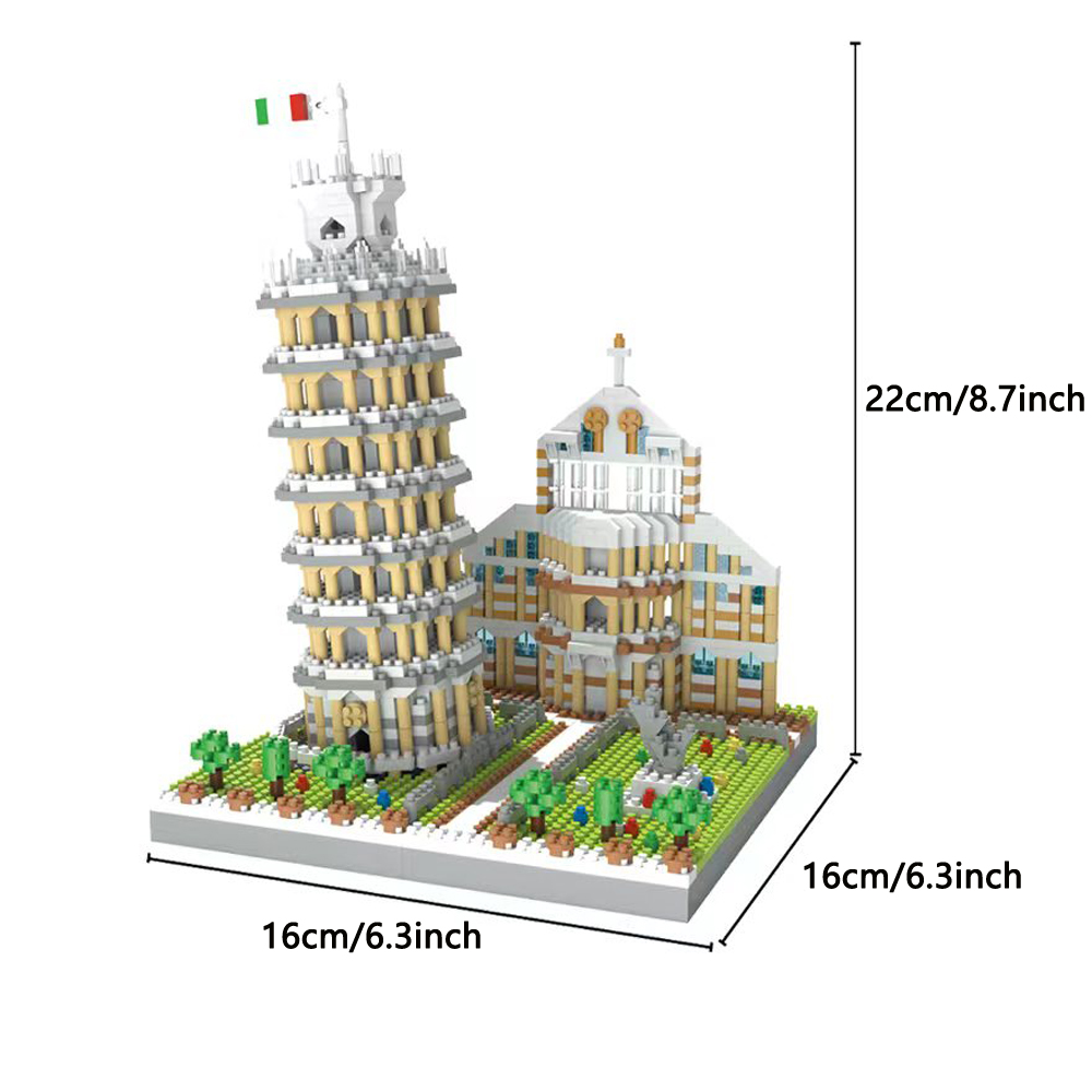 KNEW BUILT The Leaning Tower o - Lego Set Creator recension och pris