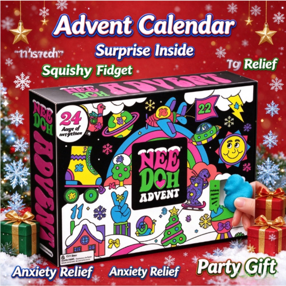 2026 Christmas Advent Calendar - Fidget Cube Original recension och pris