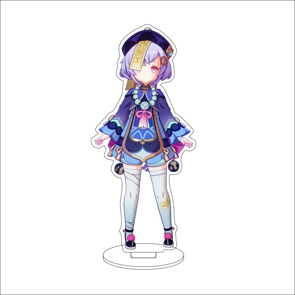 16CM Anime Game Genshin Impact - Figma Stand Set recension och pris