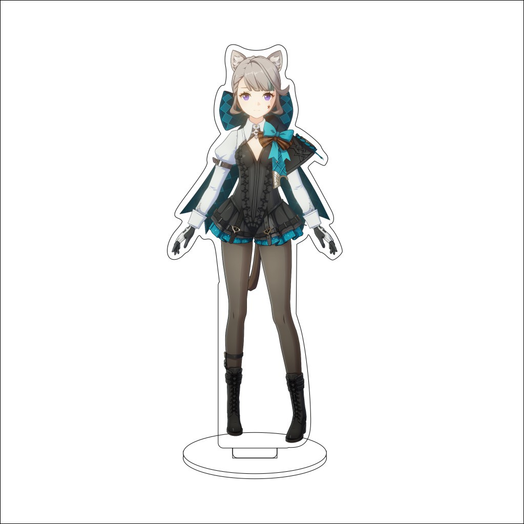 16CM Anime Game Genshin Impact - Figma Stand Set recension och pris