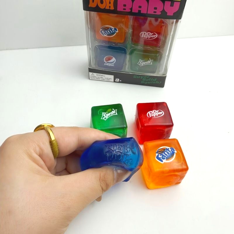 Mini 4 Pack Set Needoh Nice Ic - Fidget Cube Original recension och pris