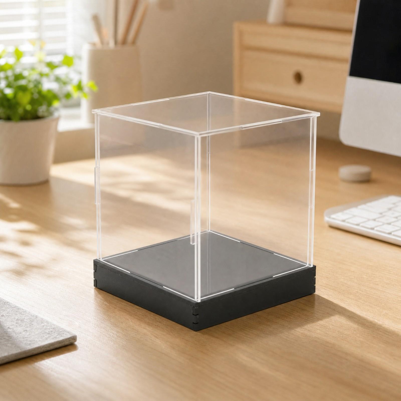 Clear Acrylic Display Case wit - Display Case Acrylic recension och pris